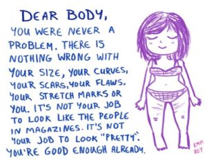 Whether you're feeling low in the morning or need an extra boost to your self-esteem, try these amazing body image quotes to feel empowered. - Dear Body