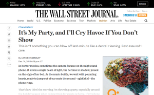 Emily Roberts in The Wall Street Journal