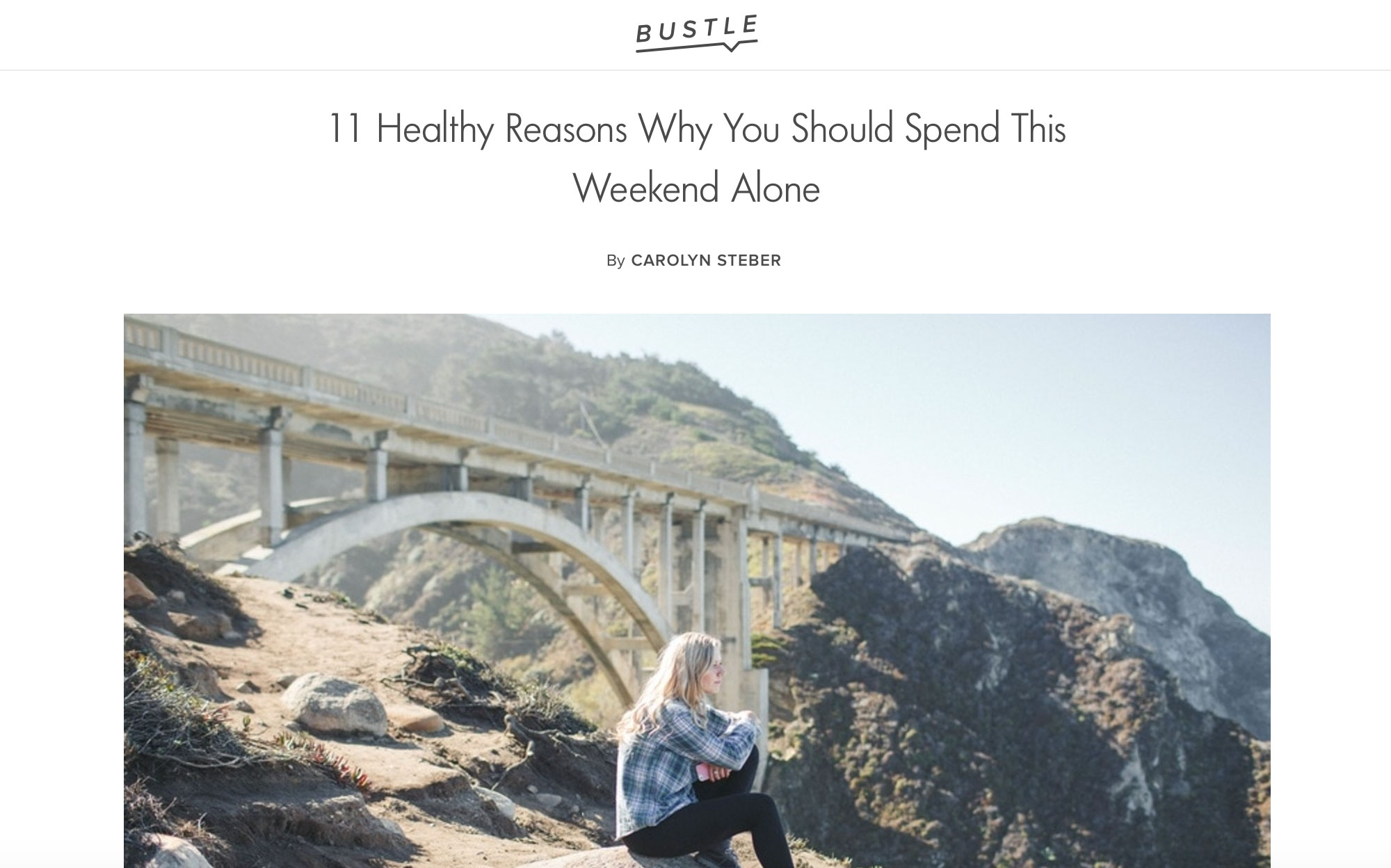 11 Healthy Reasons Why You Should Spend This Weekend Alone