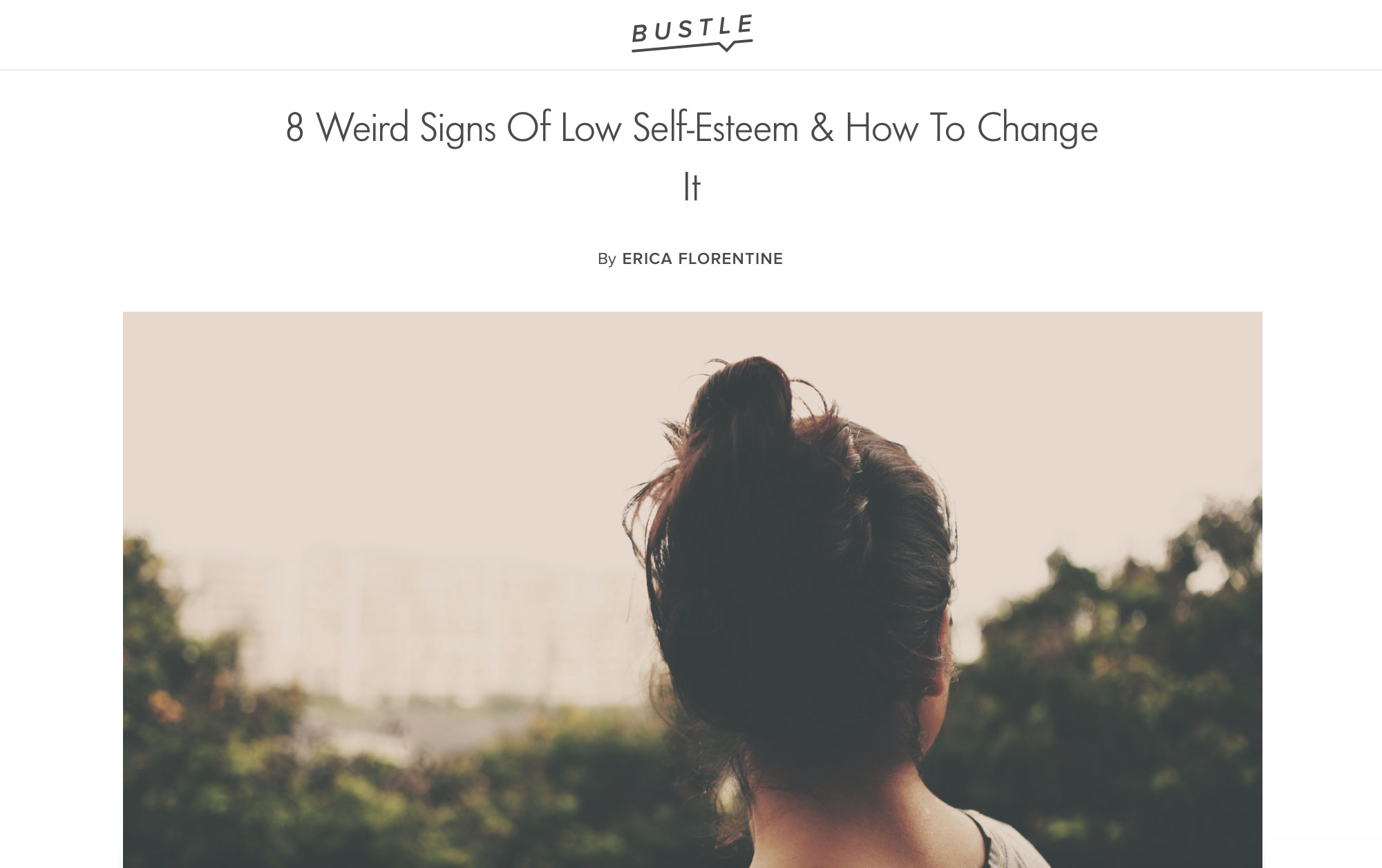 8 Weird Signs Of Low Self-Esteem & How To Change It