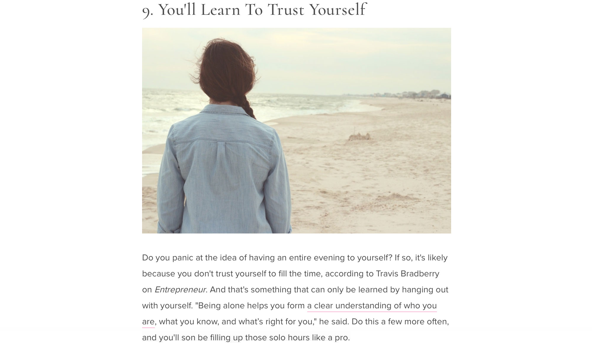 11 Healthy Reasons Why You Should Spend This Weekend Alone page 11
