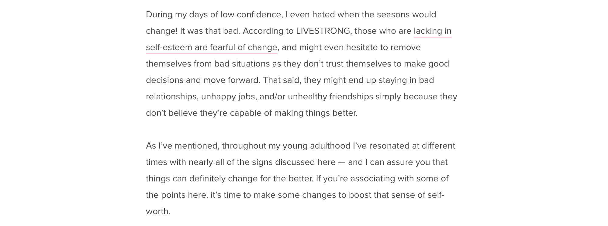 8 Weird Signs Of Low Self-Esteem & How To Change It page 11