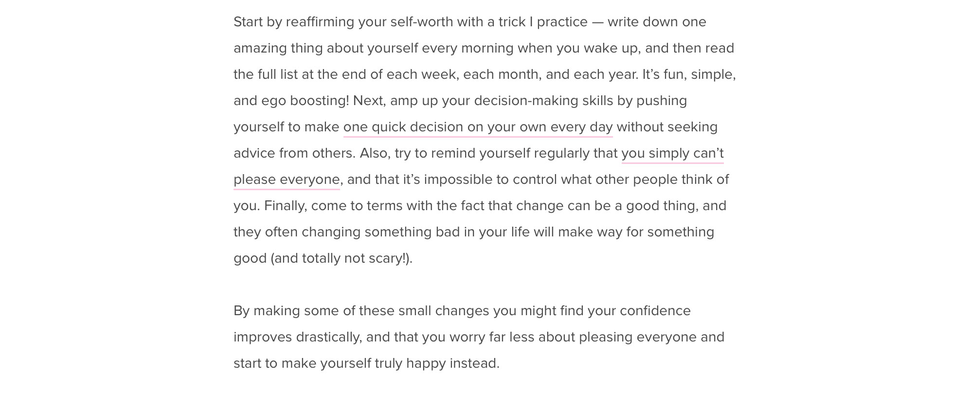 8 Weird Signs Of Low Self-Esteem & How To Change It page 12