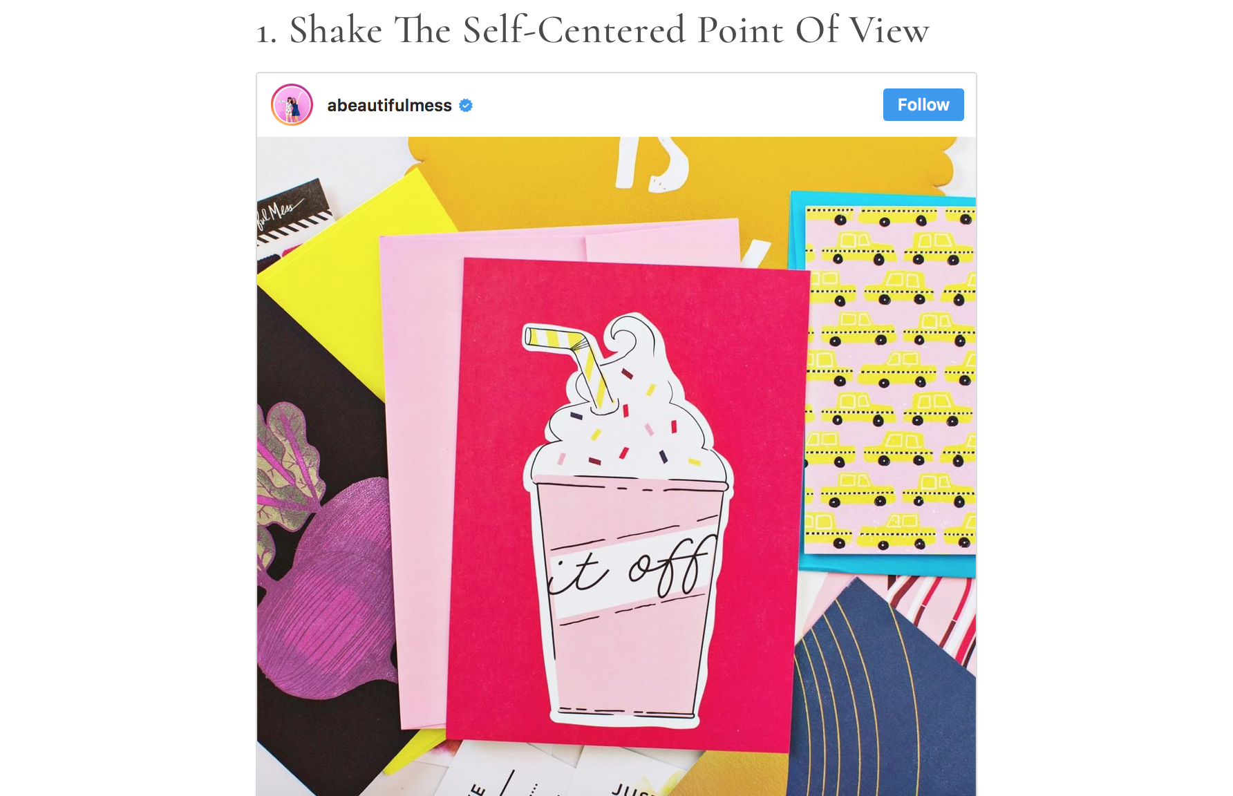 Emily Roberts on Bustle