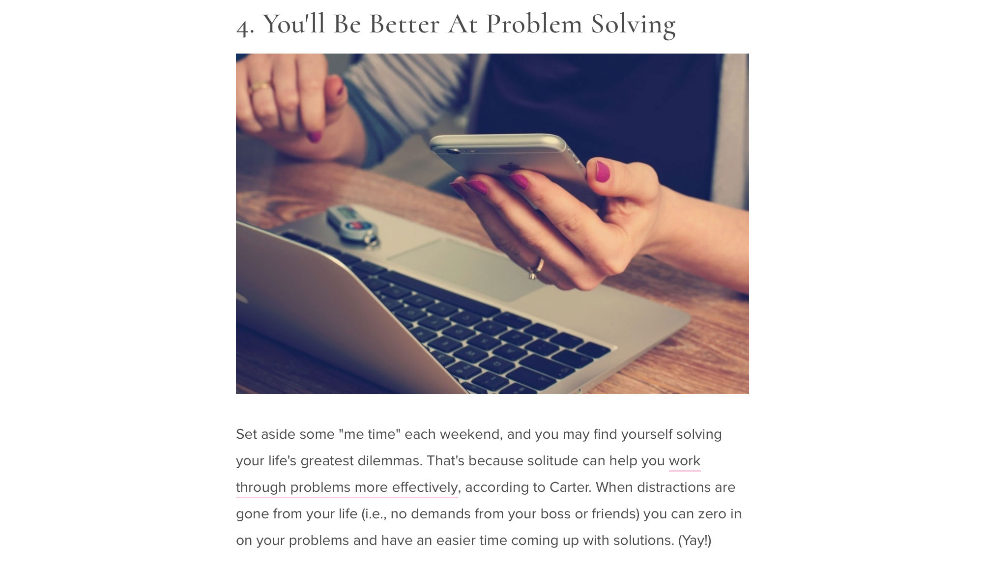 11 Healthy Reasons Why You Should Spend This Weekend Alone page 6
