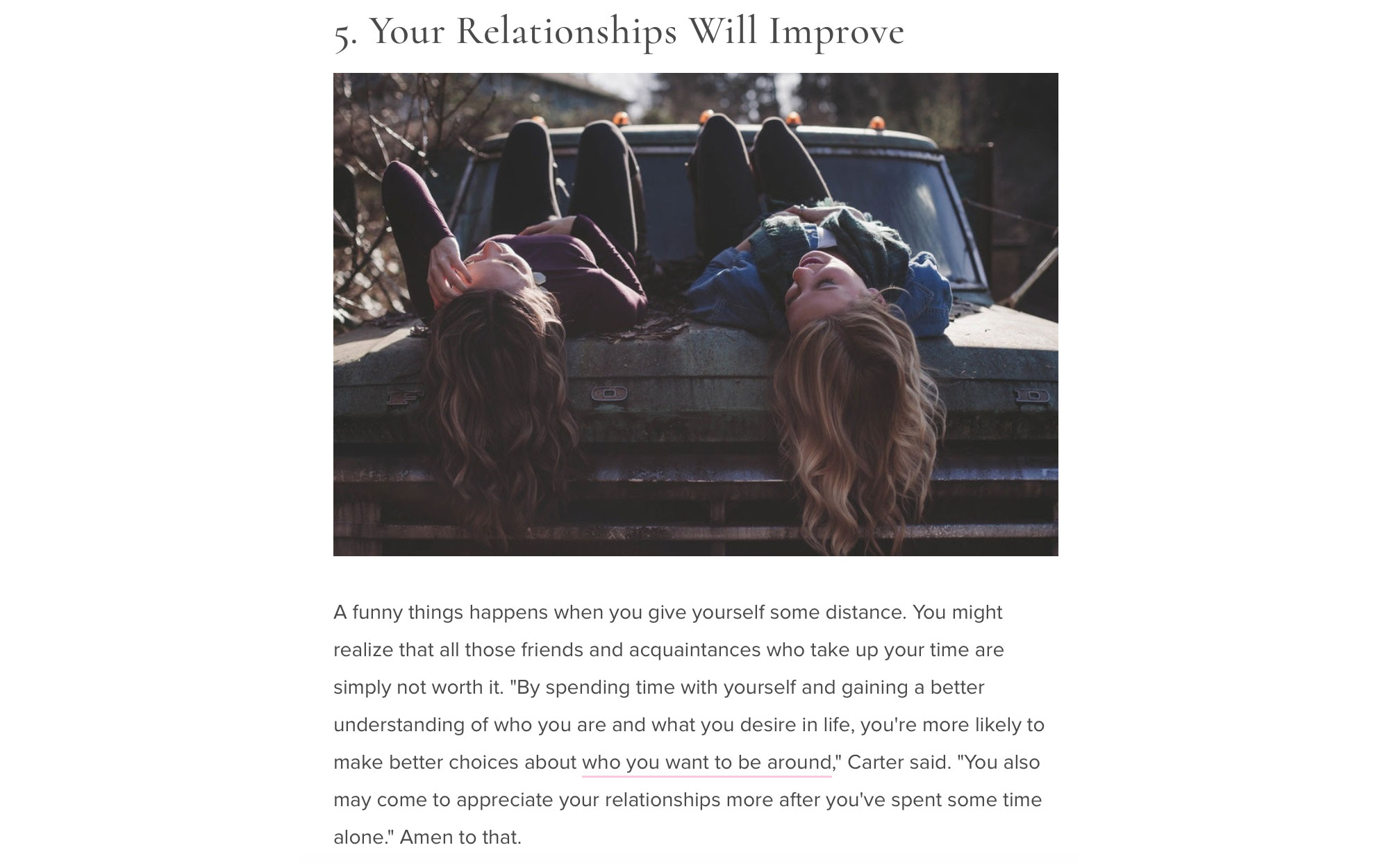 11 Healthy Reasons Why You Should Spend This Weekend Alone page 7