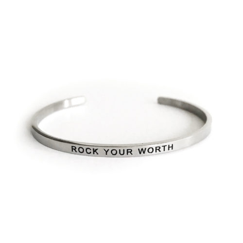 Rock Your Worth Bracelet