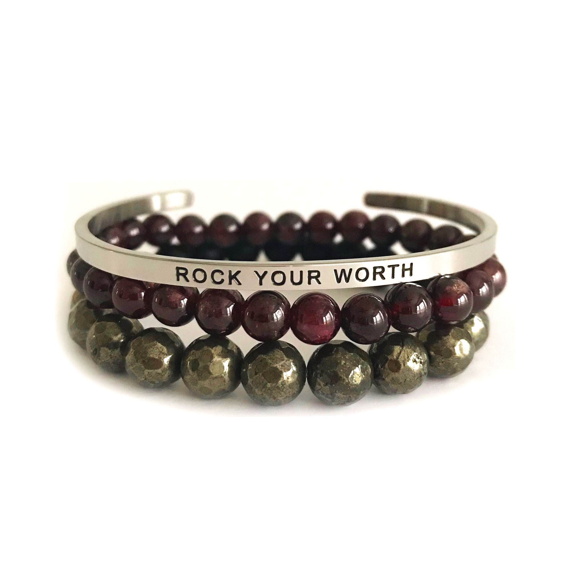Love and Abundance Bracelet Stack