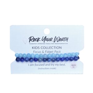 Kid’s Collection Gemstone bracelets that help your child feel empowered and confident. Our bracelets are visual cues that inspire positive thoughts, feelings and behaviors. Help your child overcome obstacles, increase self-esteem and learn to love the skin they’re in with these wearable reminders of their innate worth.